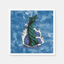 Search for dragons napkins kids