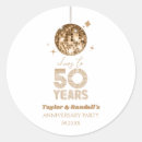 Search for 50th anniversary envelope seals Cheers to 50 years