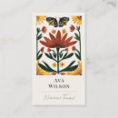 Search for wellness business cards Colorful