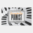 Search for black piano stickers Music teacher