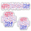 Search for happy independence day stickers America