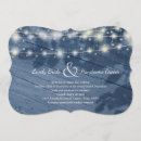 Search for fairy lights wedding invitations Whimsical