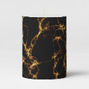 Search for gold and black candles Elegant