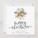 Search for pine cone christmas cards Greenery