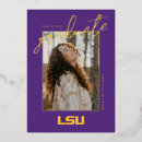 Search for commencement graduation invitations Louisiana state university graduation