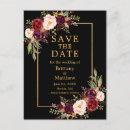 Search for burgundy gold save the dates Ztraditional