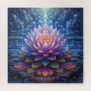 Search for lotus flower puzzles Nature