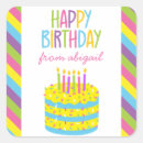 Search for happy birthday cake stickers Cute