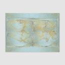 Search for map tissue paper Vintage