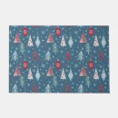 Search for blue snowflakes christmas doormats Green