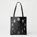 Search for moon tote bags black