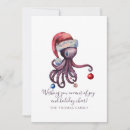 Search for octopus christmas cards Nautical