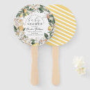 Search for baby shower hand fans Tropical
