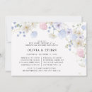 Search for wildflower rehearsal dinner invitations Bohemian botanical cottage garden