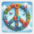 Search for peace sign stickers Floral