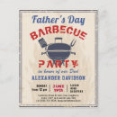 Search for bbq fathers day invitations Vintage