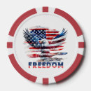 Search for memorial poker chips Patriotic