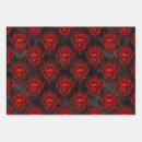 Search for gothic wrapping paper Red
