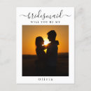 Search for maid of honor proposal cards Minimal