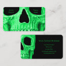 Search for green and black business cards Vintage