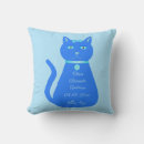 Search for birth announcement pillows Blue