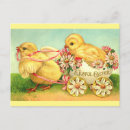 Search for vintage easter chicks postcards Egg