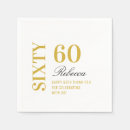 Search for 65th birthday napkins Script