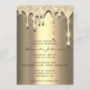 Search for 3d birthday invitations Gold