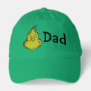 Search for grinch baseball hats Christmas holiday apparel