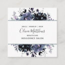 Search for blue and silver business cards For her