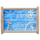 Search for nautical serving trays Compass