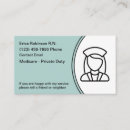Search for private caregiver business cards Health