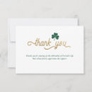 Search for irish funeral cards Shamrock