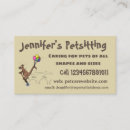 Search for balloon animals business cards Cartoon