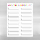 Search for grocery list magnets Freezer inventory