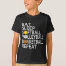 Search for softball kids tshirts Volleyball