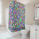 Search for multi color shower curtains Colorful