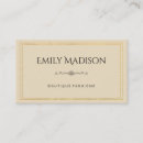 Search for gold border business cards Chic