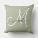 Search for monogram pillows Simple