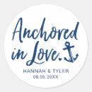 Search for beach wedding stickers Nautical