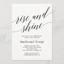 Search for morning after breakfast wedding invitations Simple