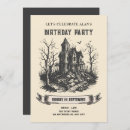 Search for horror birthday invitations Spooky