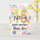 Search for 15th birthday cards Elegant