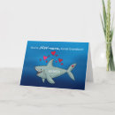 Search for shark valentines day cards Jaw some