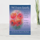 Search for on loss of husband sympathy cards Condolences