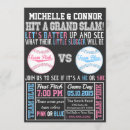 Search for baseball gender reveal invitations Sports