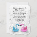 Search for swan wedding invitations Modern