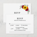 Search for sunflower wedding rsvp cards Roses
