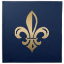 Search for fleur de lis napkins Flower