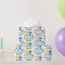 Search for cookie monster wrapping paper Colorful